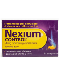 Nexium Control Antiacido per Bruciore di Stomaco e Reflusso Esomeprazolo 14 Compresse