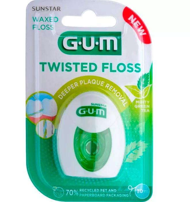 Gum Twisted Dental Floss 30m