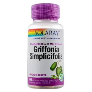Solaray Griffonia 5-HTP 50mg 60 capsule
