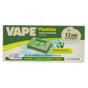 Vape Piastrine Ricarica Verdessenza 20 Pezzi