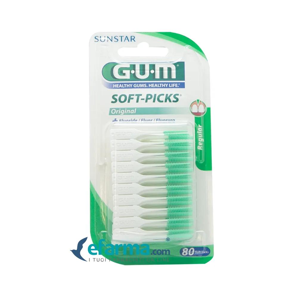 Gum Soft-Picks Original Scovolino in Gomma 80 Pezzi