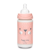 Suavinex bouteille verre bouche grande tétine 240ml silicone 0 m rose 3 positions