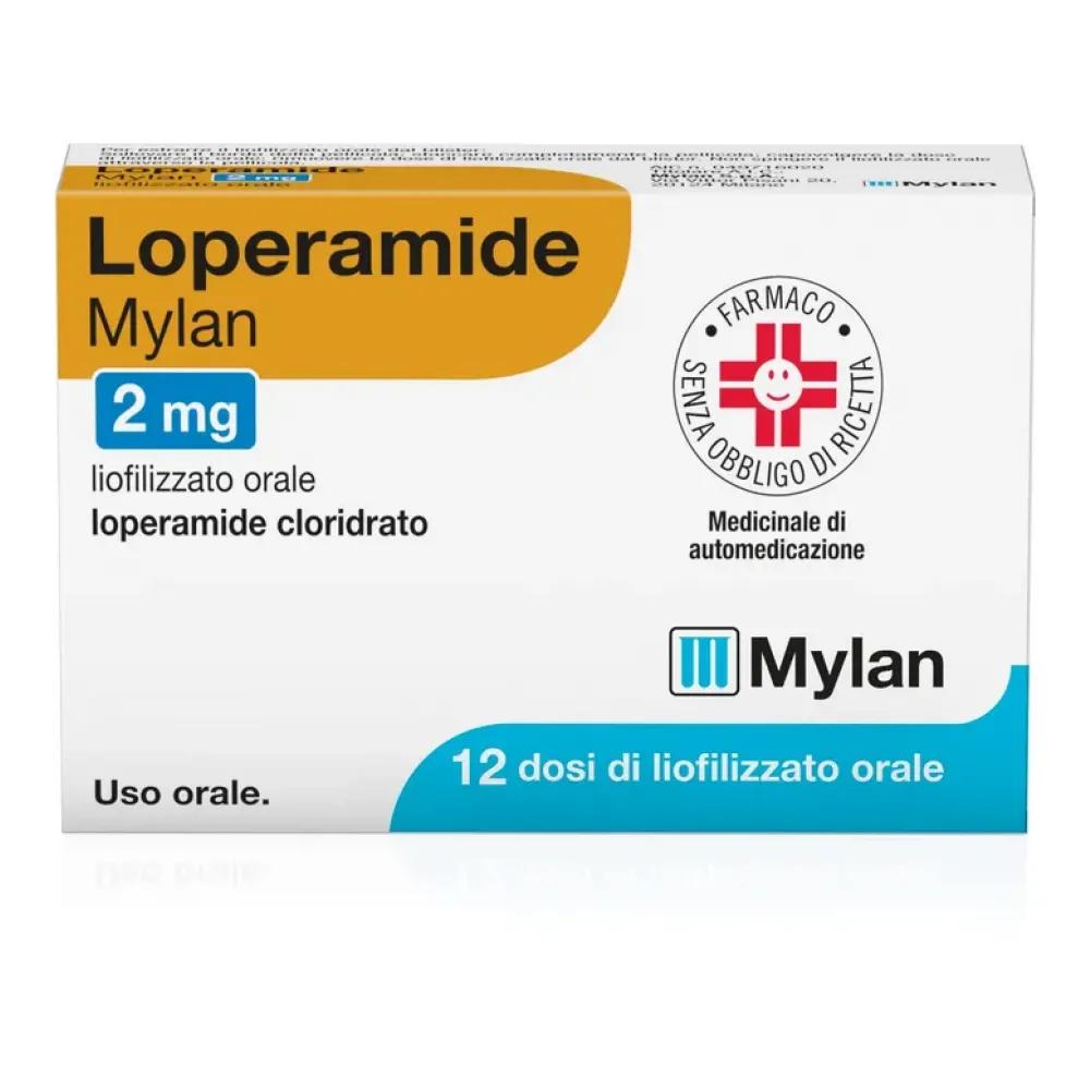 Loperamide My Liofilizzato Orale Antidiarroico 12 dosi da 2 mg