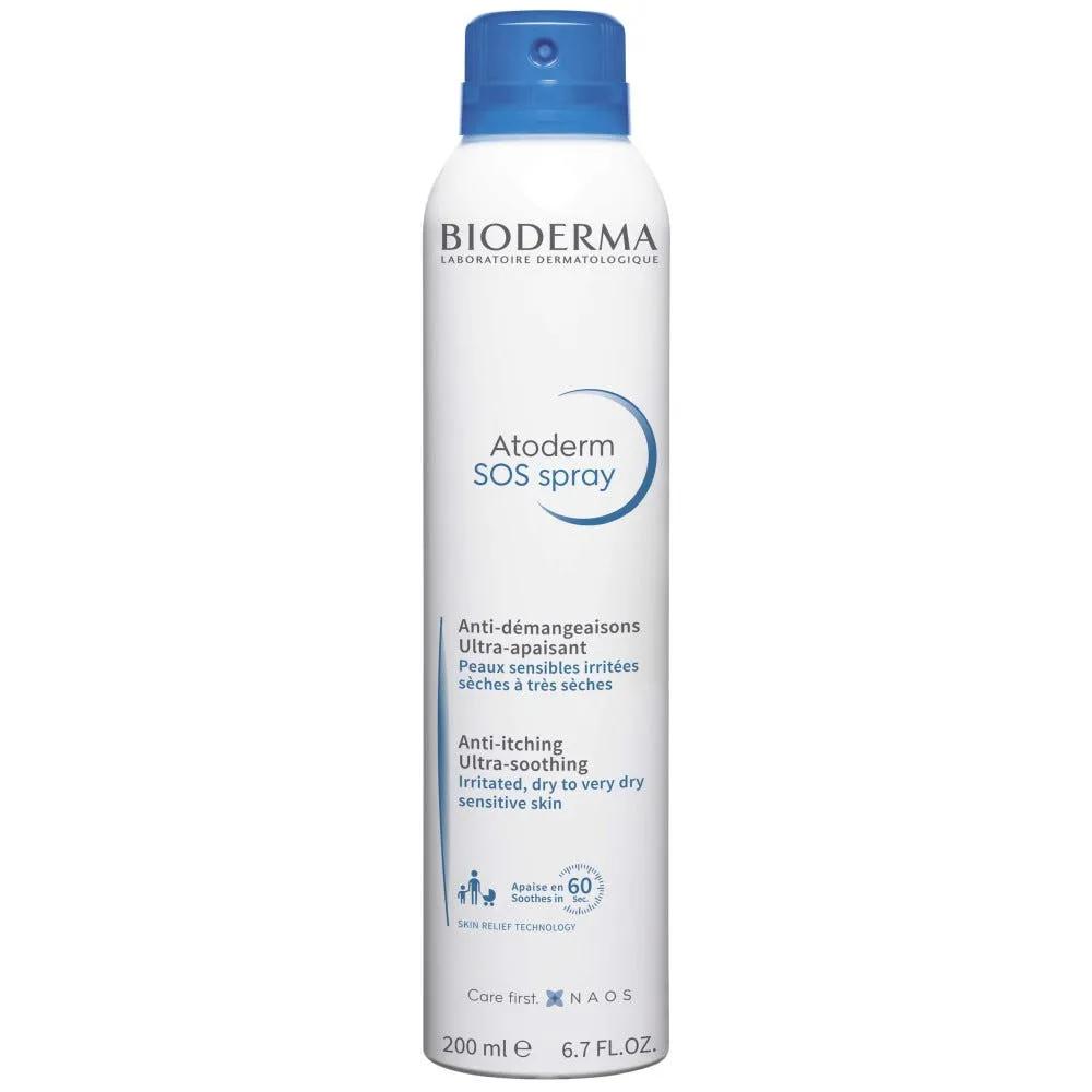 Bioderma Atoderm SOS Spray Anti-prurito Pelle Secca 200 ml