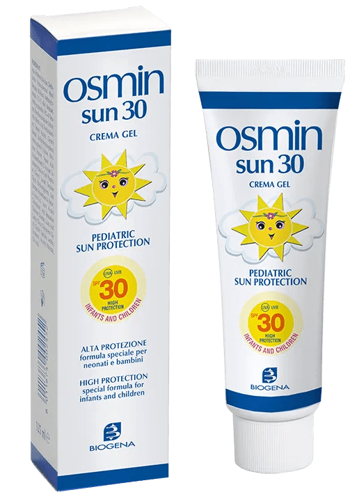 Biogena Osmin Sun Crema Solare Protettiva Spf30 Pediatrica per Pelle Sensibile 90 ml