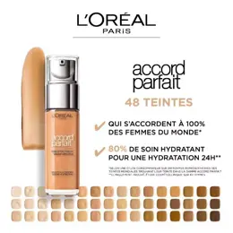 L'Oréal Paris Accord Parfait Fond de Teint Fluide 5.5 N Soleil 30ml