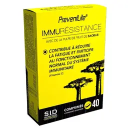 SID Nutrition Prevent Life Immurésistance 40 comprimés