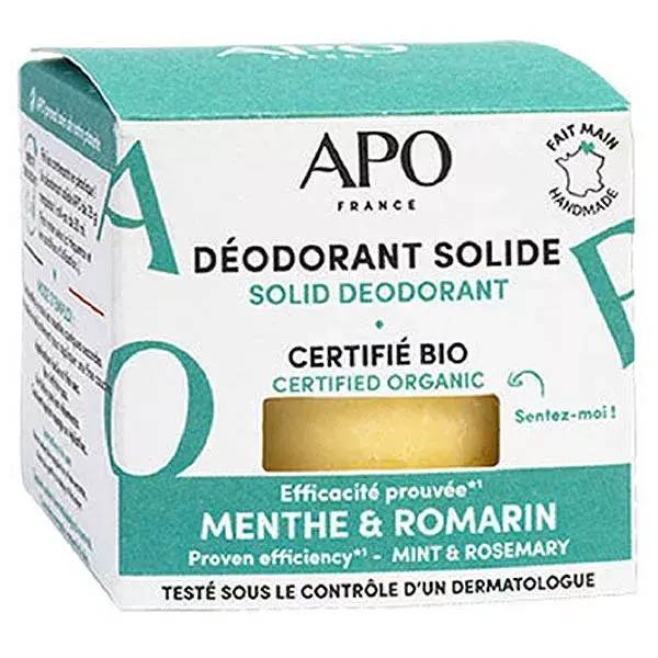 APO Déodorant Solide Fraîcheur Bio 25g