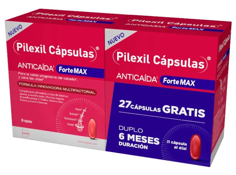 Pilexil Forte Max Anti-Chute de Cheveux 90+90 Gélules