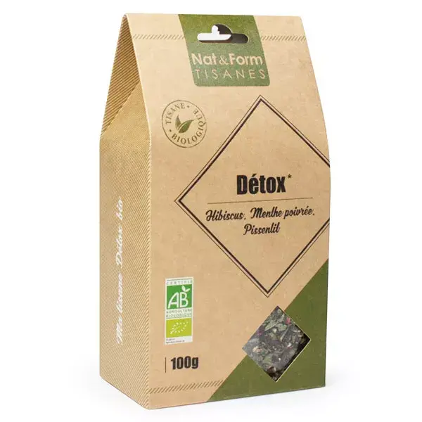 Nat & Form Organic Detox Infusion Tea 100g 