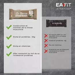 Eafit La Barre Protéinée Goût Vanille 46g