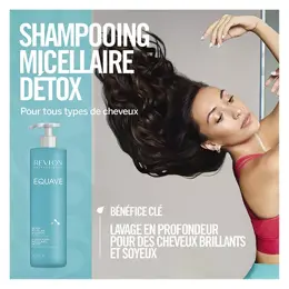 Revlon Professional Equave™Shampoing Micellaire Détox Tout Type de Cheveux 100ml