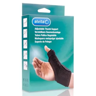 Alvita Adjustable Thumb Wrist Support T1 (12-19 cm)