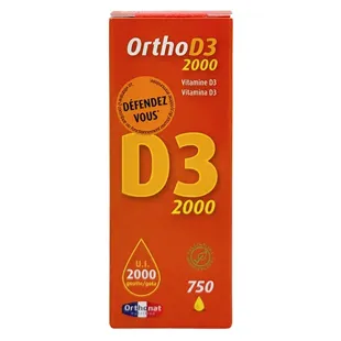 Orthonat Ortho D3 2000 750 gouttes 30ml