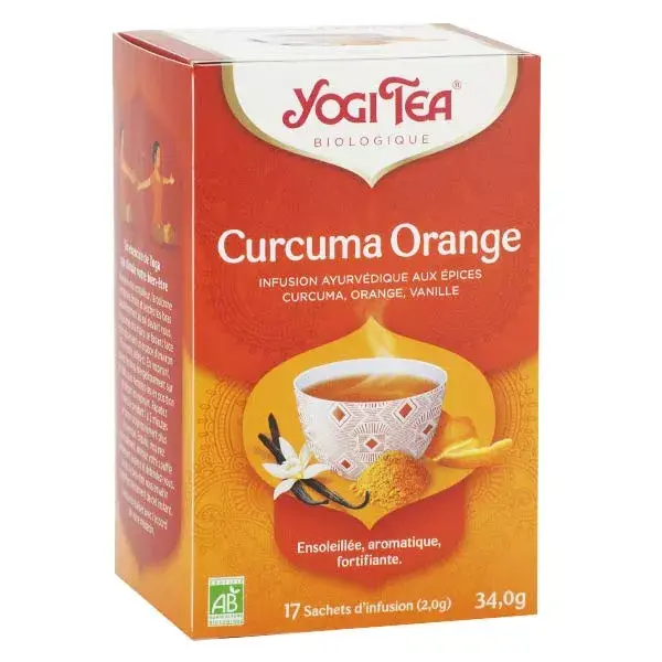 Yogi Tea Curcuma Arancia 17 Bustine