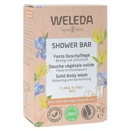 Weleda Shower Bar Douche Végétale Solide Ylang Ylang & Iris Bio 75g