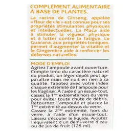 Naturland Stimulant Physique Bio 20 ampoules