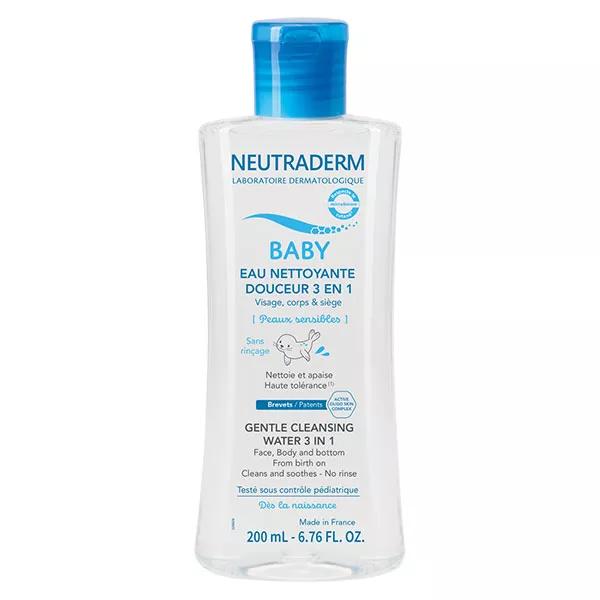 Neutraderm Baby Loción Limpiadora Suave 3 en 1 200ml