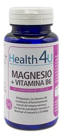 Health 4U Magnesio + Vitamina B6 60 Comprimidos