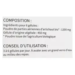 Phytaya Digestion Artichaut Bio 200 gélules