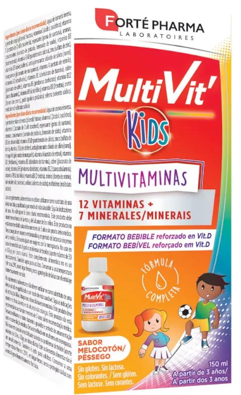 Forté Pharma Multivit Kids Drinkbaar 150 ml