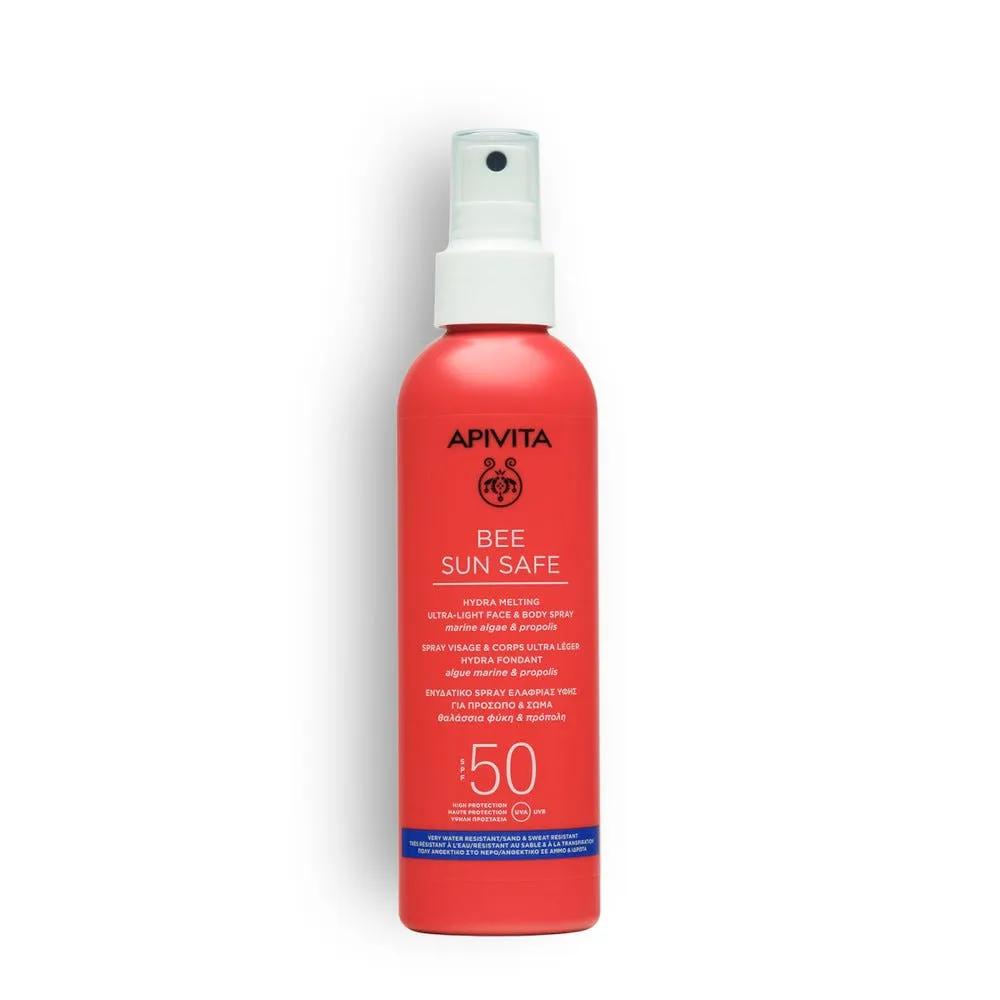 Apivita Sun Spray Hydra Melting Viso e Corpo Ultra-Leggero SPF50 200 ml