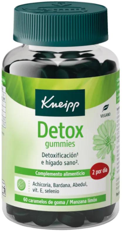 Kneipp Détox Vésicule Biliaire, Foie et Reins 60 Gummies Pomme Citron