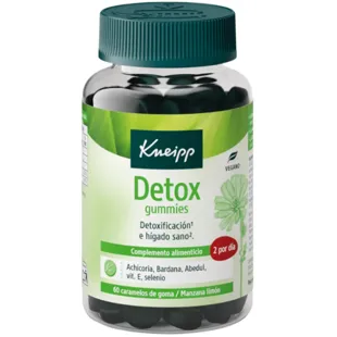 Kneipp Detox Vesícula Biliar, Fígado e Rins 60 Gomas Maçã Limão