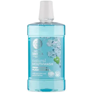 Natura Siberica Natural Mouthwash with Mint and Calcium 520 ml