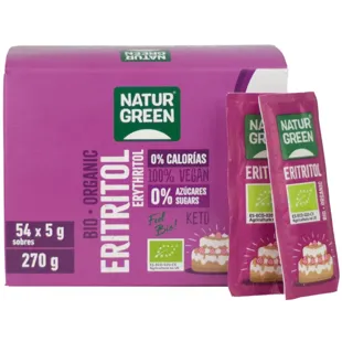 NaturGreen Erythritol Bio Sticks 54x5 gr