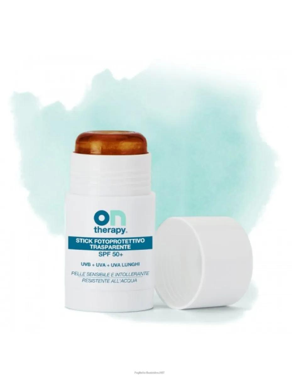 Ontherapy Stick Fotoprotettivo Trasparente Spf 50+ Viso E Corpo 25 Ml