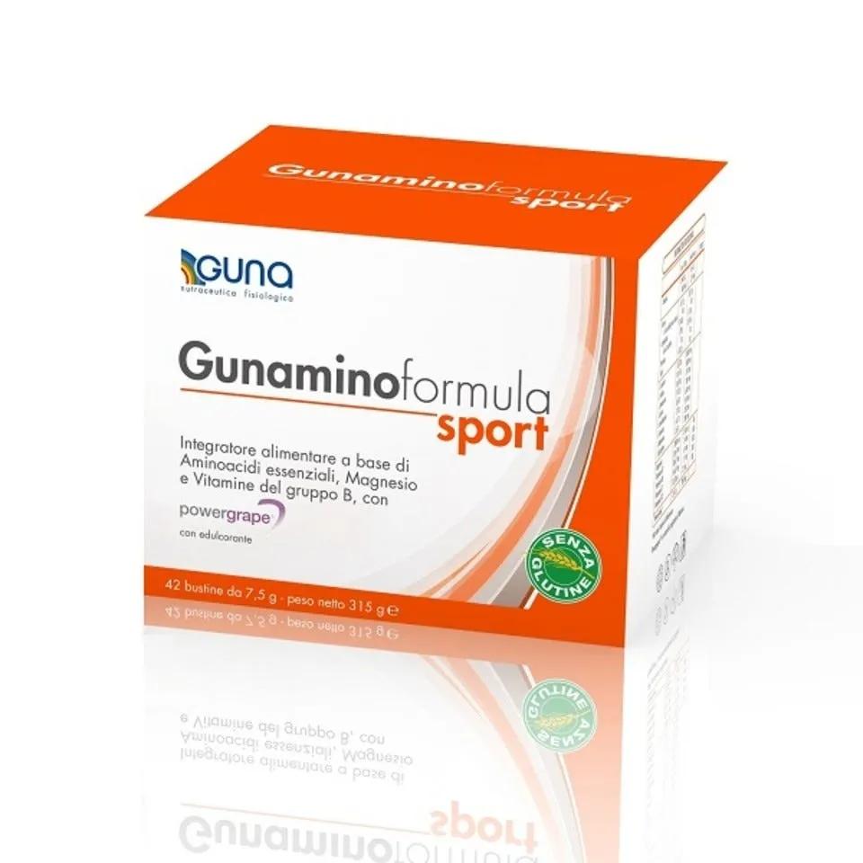 Guna Gunamino Formula Sport Integratore Amminoacidi 42 Bustine