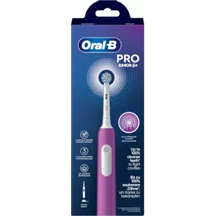 Oral-B Brosse à dents électrique Pro 1 Junior 6+ Violet