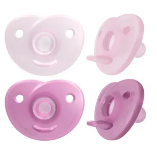 Philips Avent Chupetas Soothie 0-6m Rosa 2 unidades