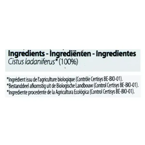 Pranarôm aceite esencial orgánico Cistus Ladanifere 5ml