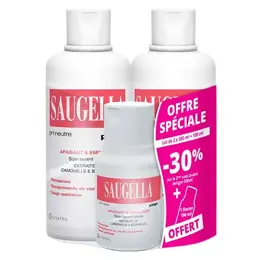 Saugella Poligyn Lot de 2 x 500ml + 100ml Offert