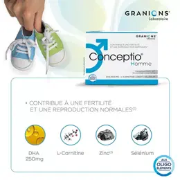 Granions Conceptio Homme 90 capsules et 30 sachets