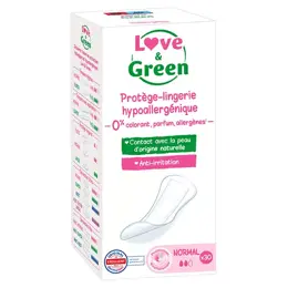 Love Green Hypoallergenic Anti Irritation Menstrual Pads x 30