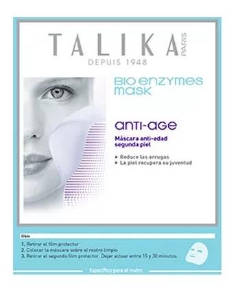 Talika Máscara Anti-Envelhecimento Bioenzymes Segunda Pele
