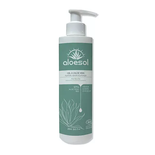 Aloesol Gel Hydratant Aloe Vera Bio 250ml