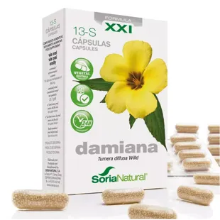 Soria Natural 13-S Damiana 30 Cápsulas