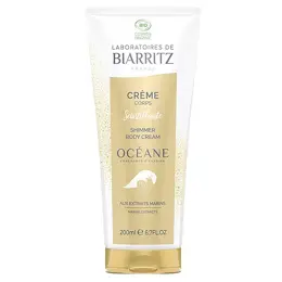 Laboratoires de Biarritz Soins Océane Crème Corps Scintillante Bio 200ml