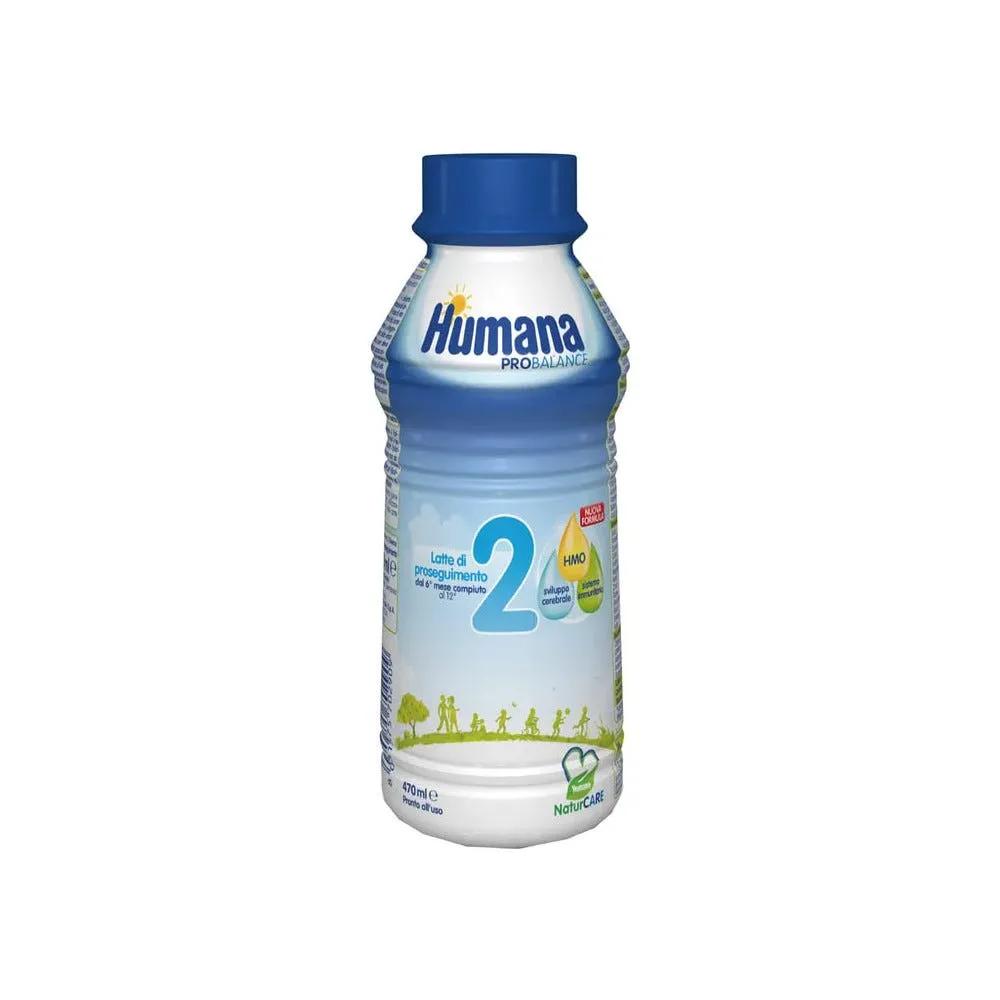 Humana 2 Probalance Latte Di Proseguimento Liquido Dal 6° Mese Al 12° 470 ml