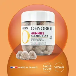 Oenobiol Solaire 2 en 1 Lot de 3 x  60 gummies