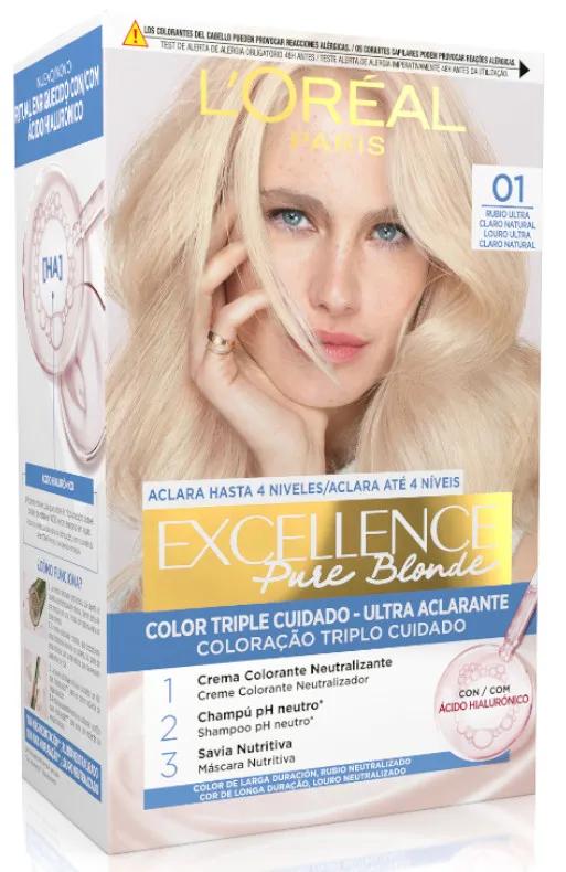 L'Oréal Excellence Tone Tone 01 Blond Naturel Ultra Clair