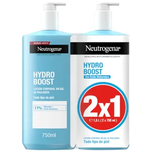 Neutrogena Hydro Boost Gel Body Lotion 750ml + 750ml
