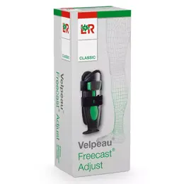 Velpeau Freecast Adjust Classic Orthèse de Cheville Taille Unique Noir Vert