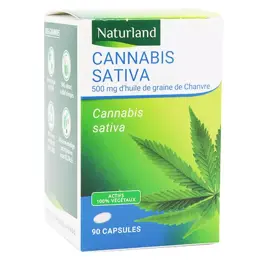 Naturland Cannabis Sativa 90 capsules