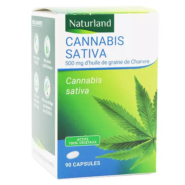 Naturland Cannabis Sativa 90 capsules