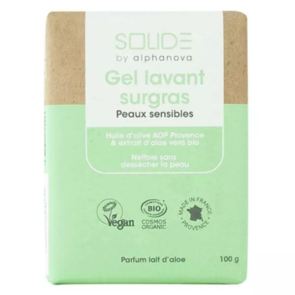 Alphanova Solide By Alphanova Gel Limpiador Sólido Aloe Vera Bio 100g